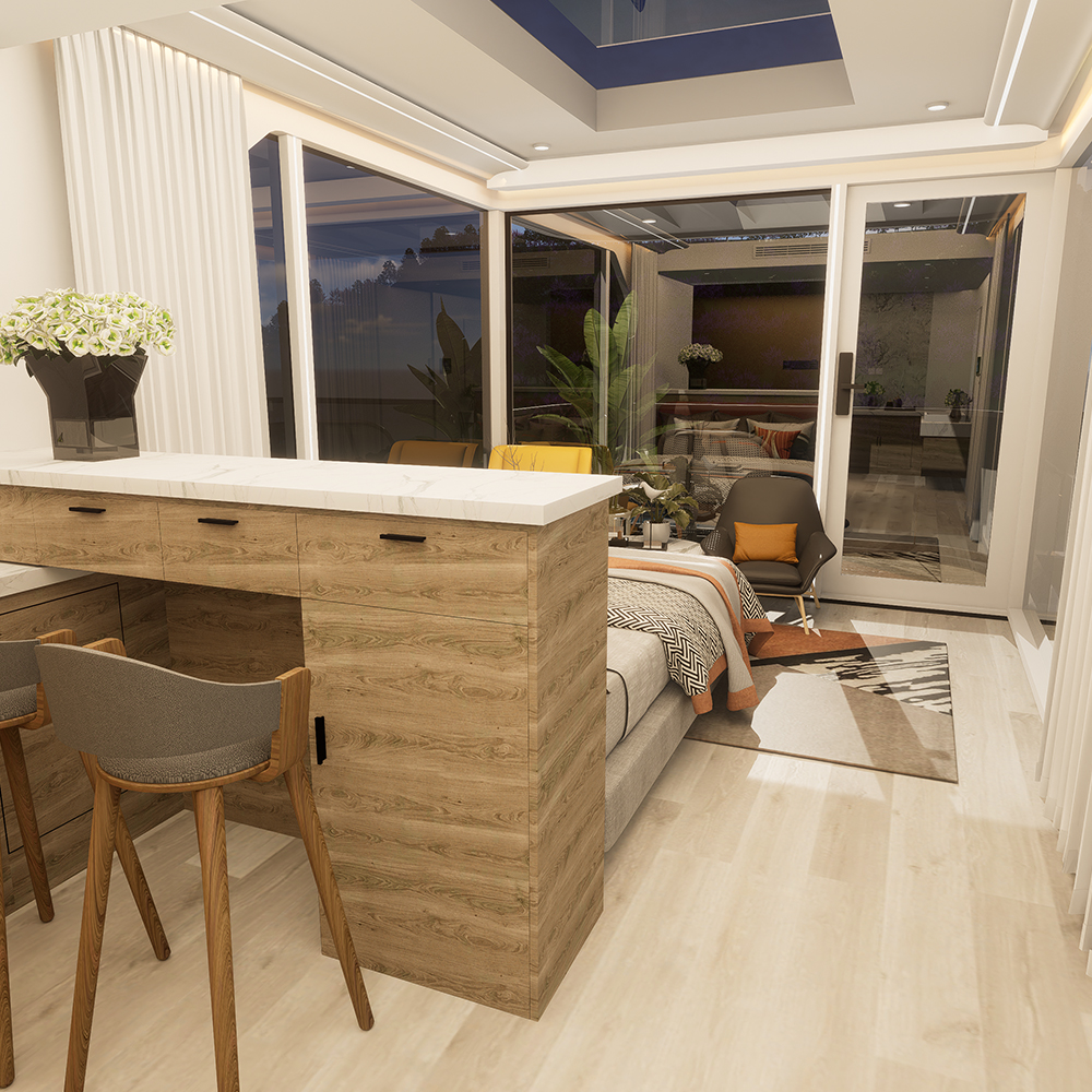 S3 Standart Prefabrik Akıllı Modüler Ev
