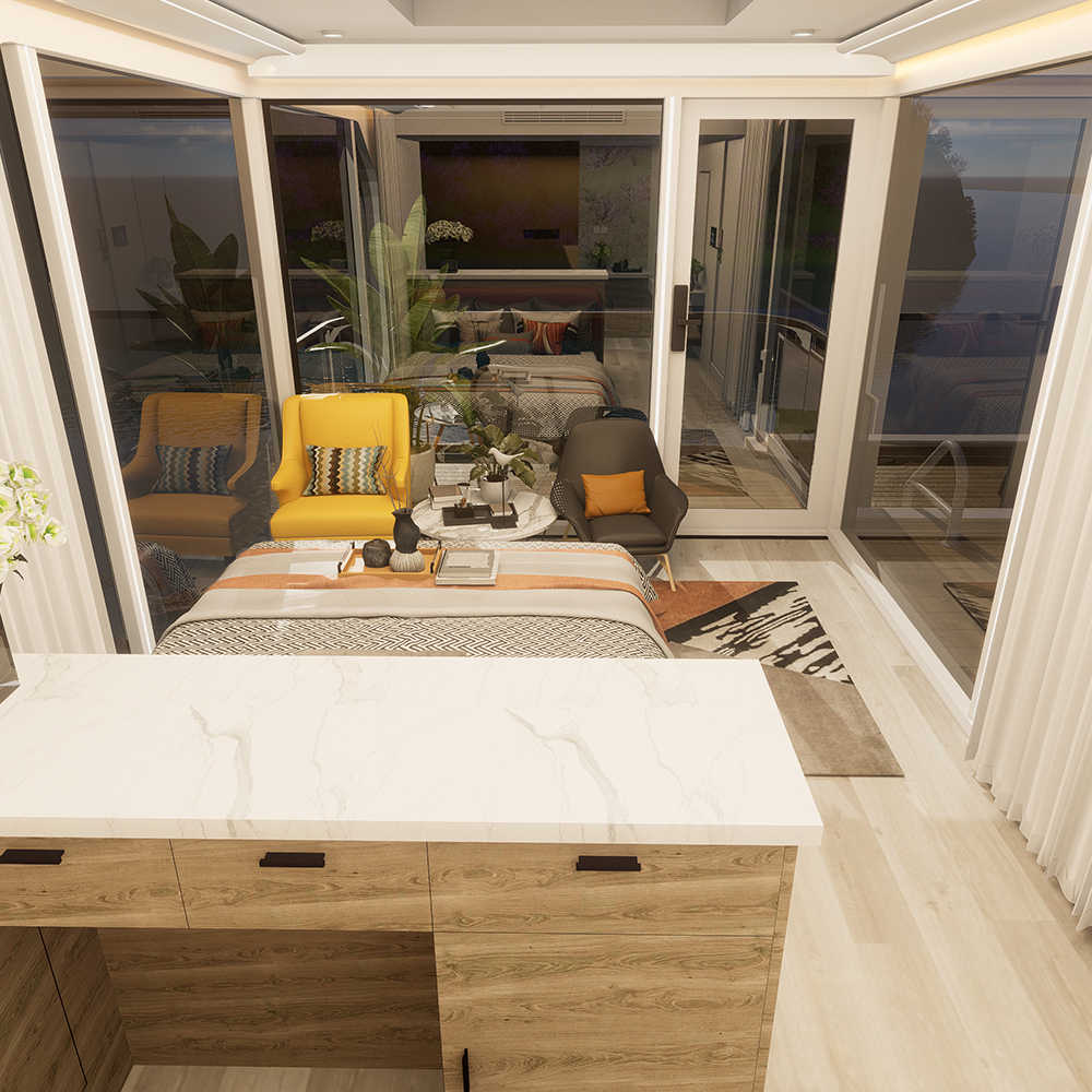 S3 Standart Prefabrik Akıllı Modüler Ev
